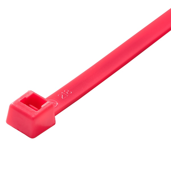 Advance Cable Ties Cable Tie, 7 in L, 1-7/8 in Max Bundle Dia., Fluroscent Pink, Nylon, 50 lb Strength, 100 PK AL-07-50-12-C - main